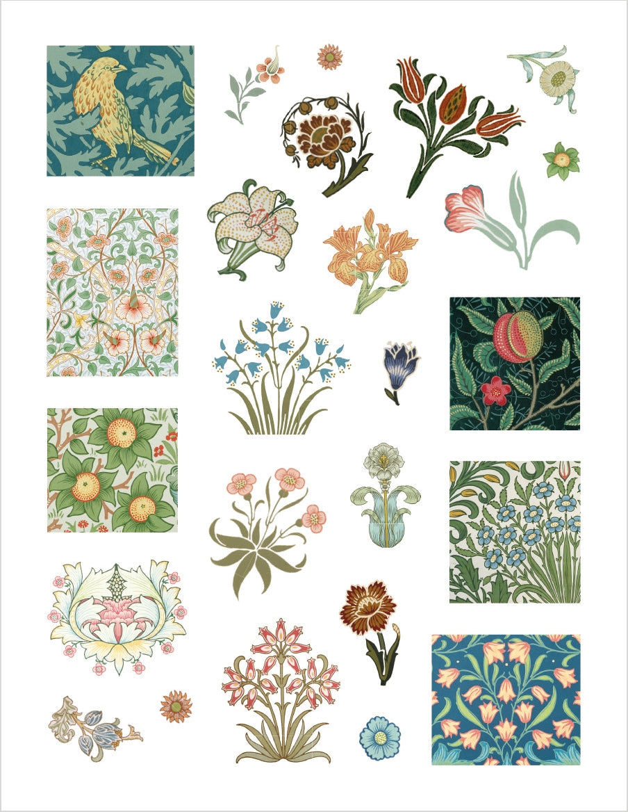 William Morris Sticker Book