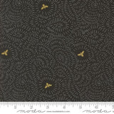 Bee Garden: Twists and Turns in Black Metallic