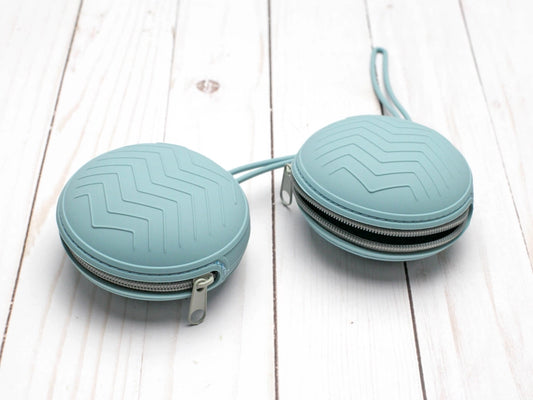 Round Knit Notions Storage Pouches