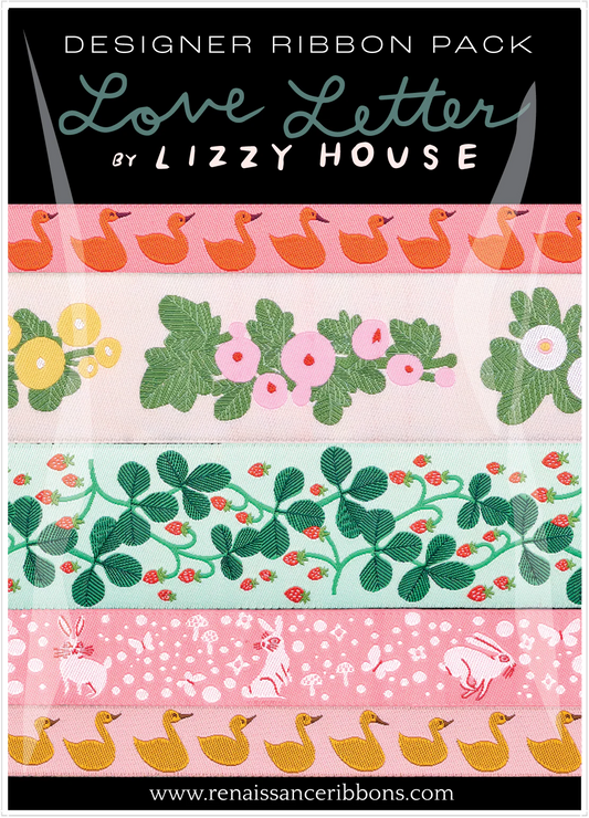 Love Letter by Lizzy House Ribbon Designer Pack