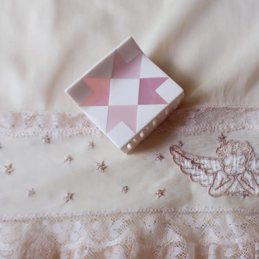 Dusty Rose Claw Clip