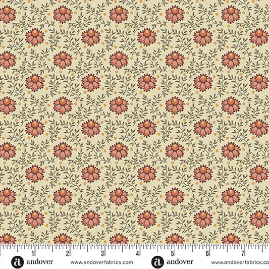 Laundry Line: Milkweed in Cream