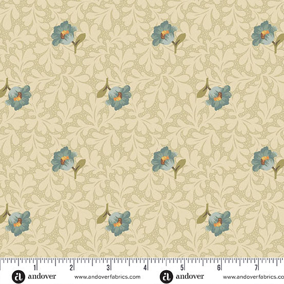 Laundry Line: Buttercup in Cream Blue