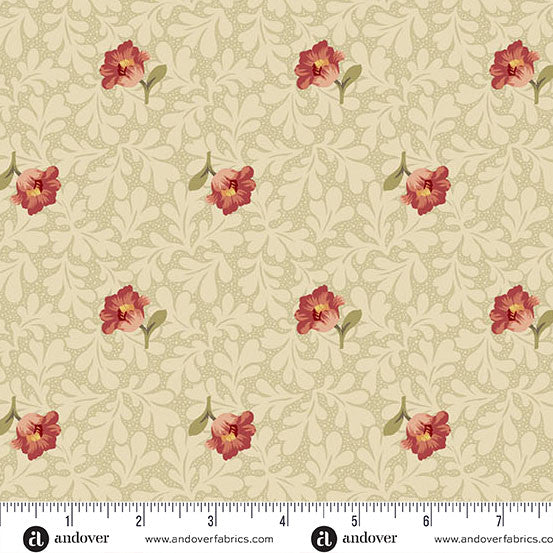 Laundry Line: Buttercup in Cream Red