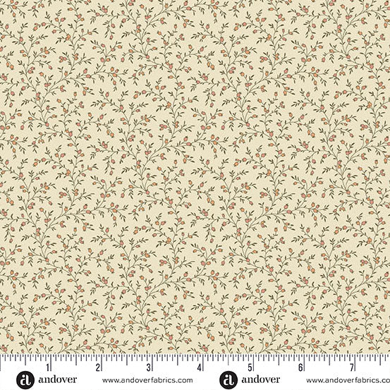 Laundry Line: Brambleberry in Cream Orange