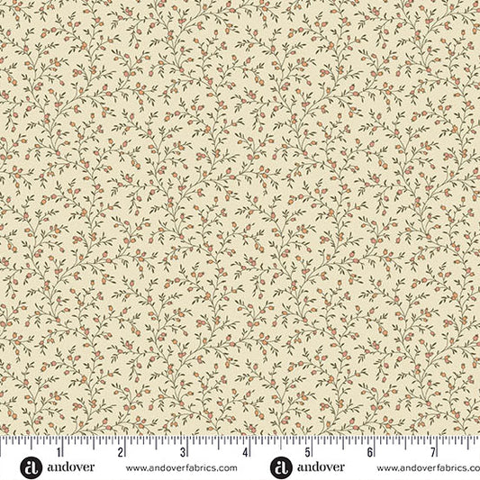 Laundry Line: Brambleberry in Cream Orange