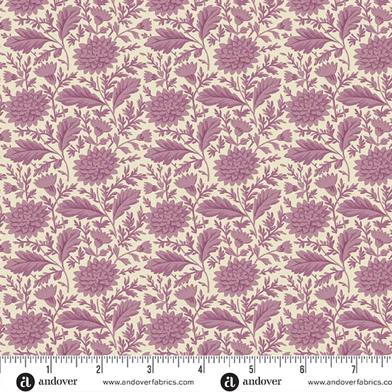 Autumn Bouquet by Renee Nanneman Marigold Purple
