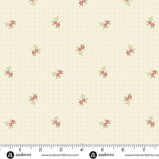 Snow Flurry by Laundry Basket Quilts Sweet Treat Cream