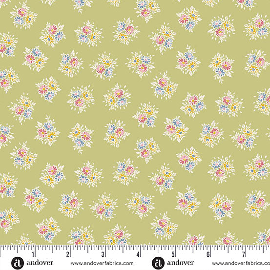 Petite Fleur: Posy in Green