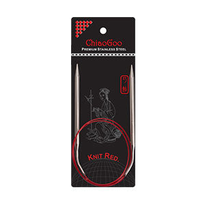 Chiaogoo Red Circular Needles 32" Multiple Sizes
