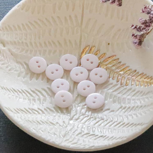 Shiny Flat Buttons - Multiple Colors