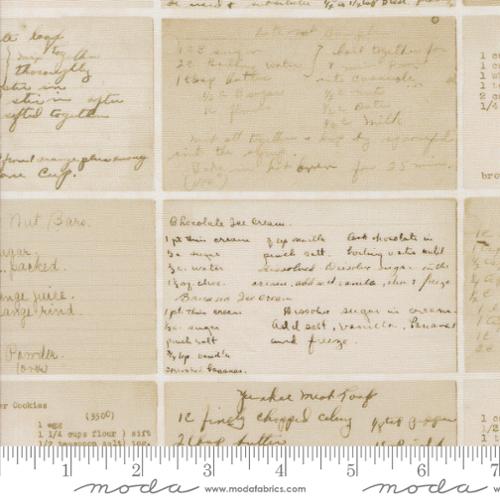 Farm and Garden: Recipe Cards in Milk