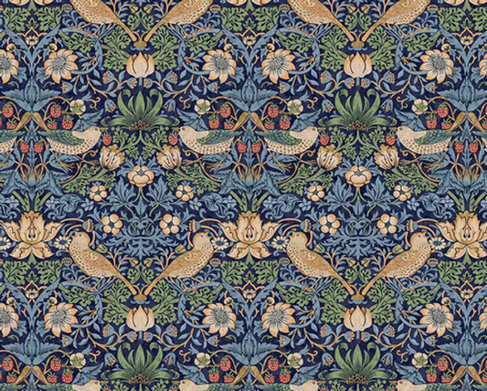 Morris & Co. Quiltbacks: Strawberry Thief, 108"