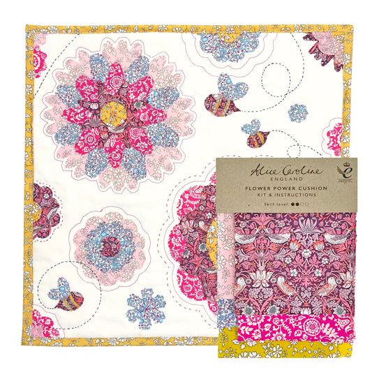 Liberty Tana Lawn Flower Power Cushion Kit