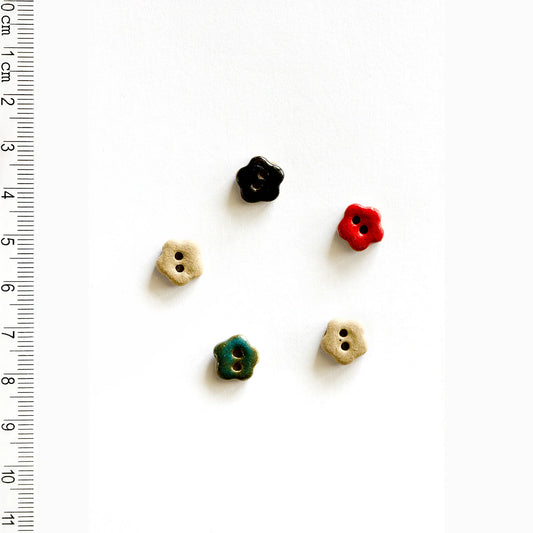 Tiny Flower Buttons