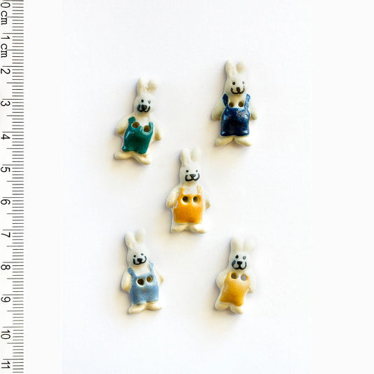 Bunny Rabbit Buttons