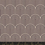 Geometry Canvas: Arches in Eggplant
