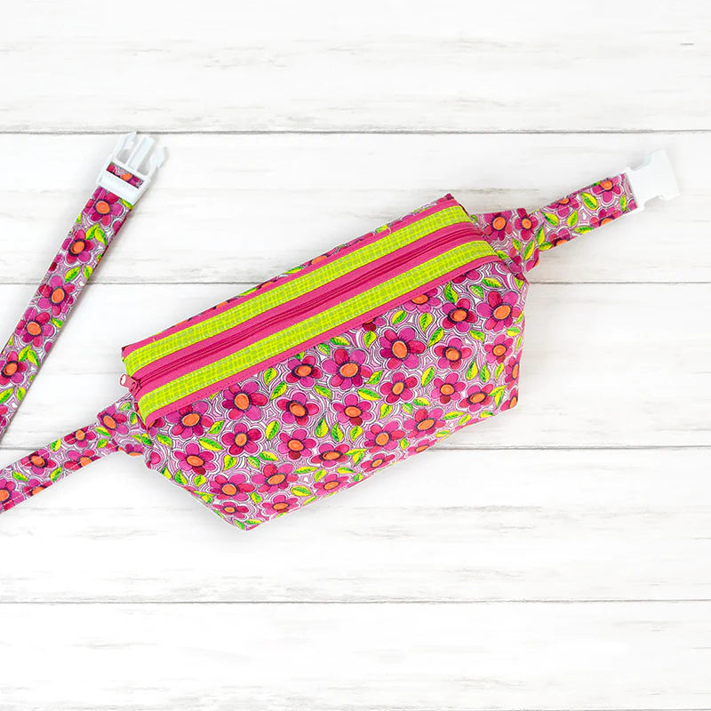 Emily Tote Kit - Pink Zipper