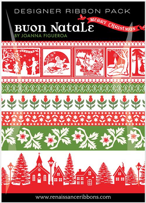 Buon Natale Ribbon Designer Pack