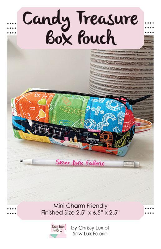 Sew Lux: Candy Treasure Box Pouch Pattern