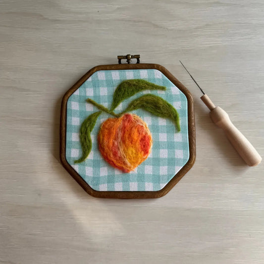 Plum Diddle - Just Peachy Painting With Wool Kit