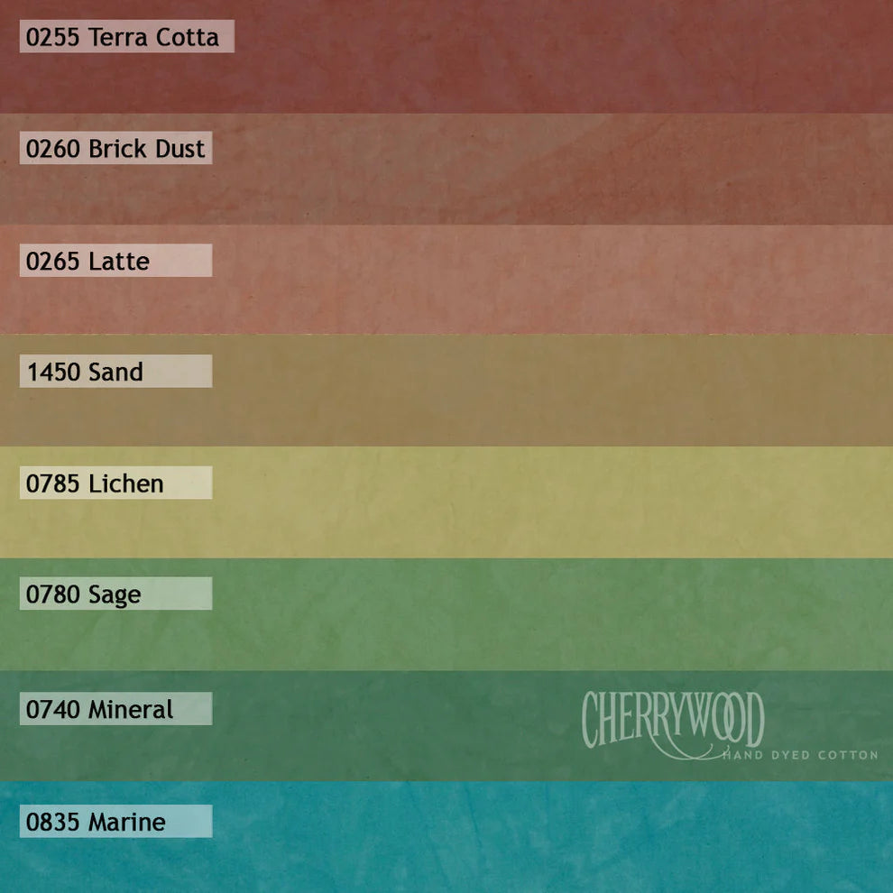 Cherrywood Fabrics 8-Step FQ Bundles