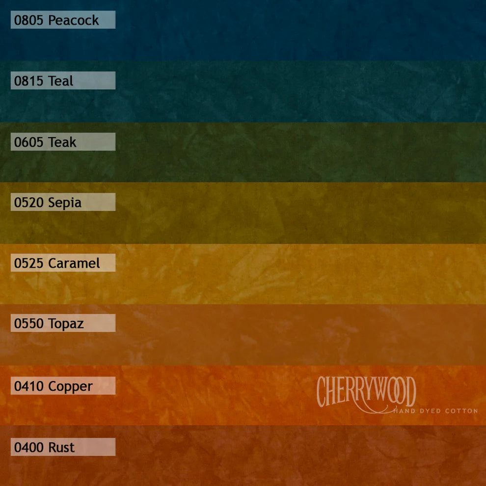 Cherrywood Fabrics 8-Step FQ Bundles