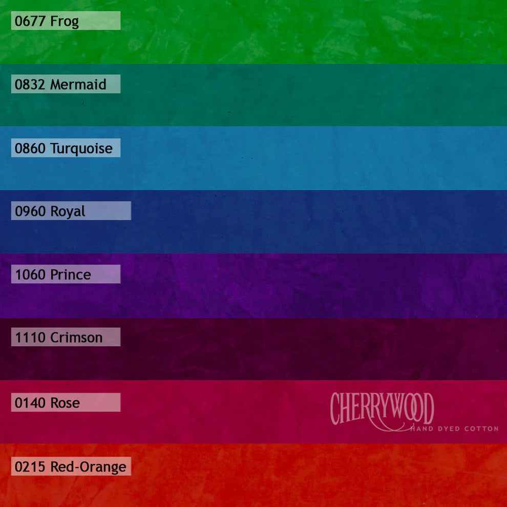 Cherrywood Fabrics 8-Step FQ Bundles