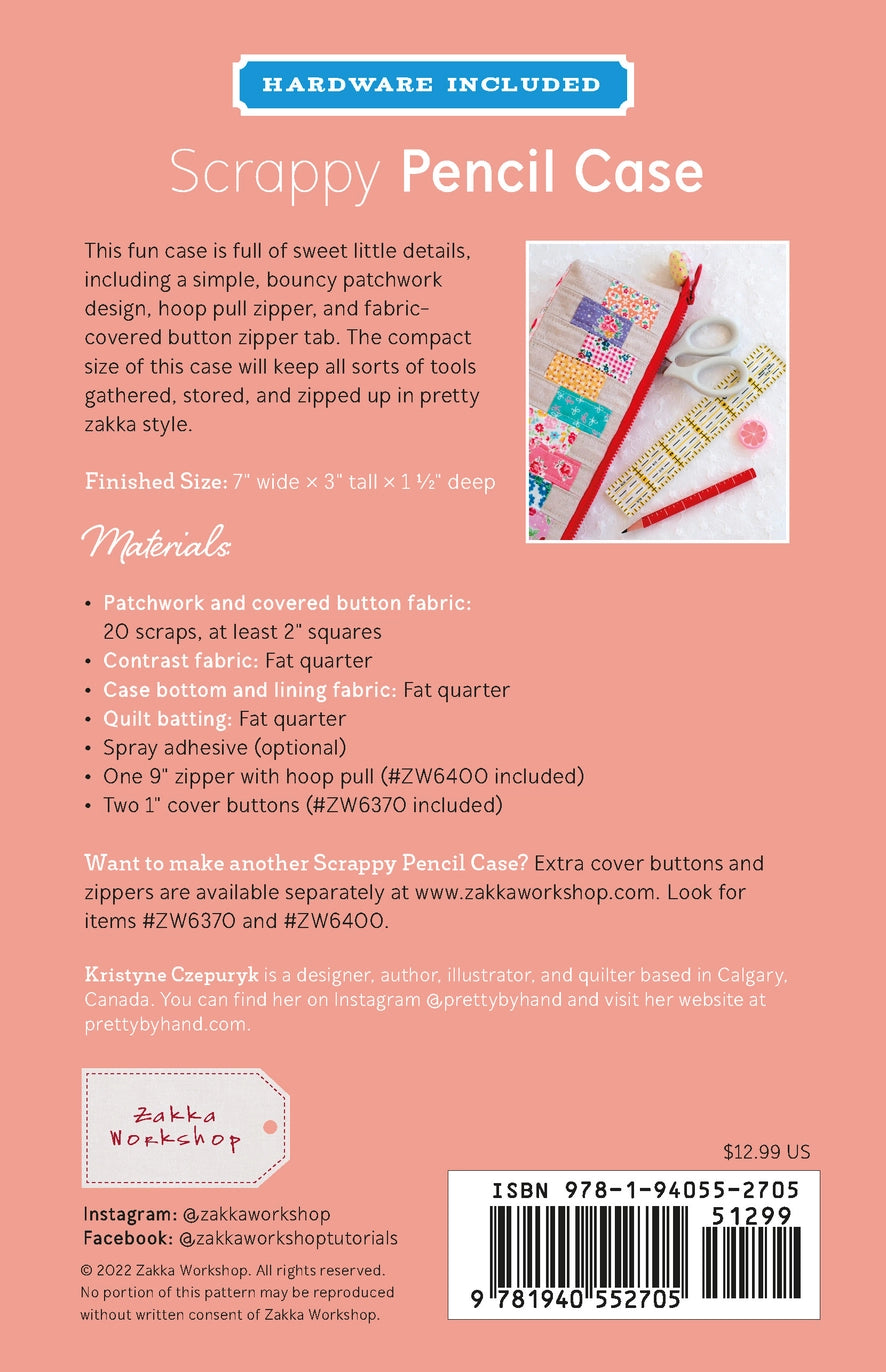 Zakka Workshop - Scrappy Pencil Case