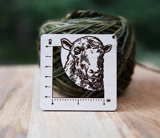 Maple Sheep Gauge Ruler