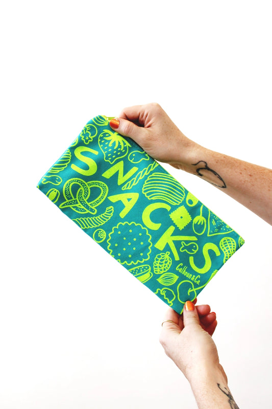Calhoun & Co: Snacks! Zipper Pouch