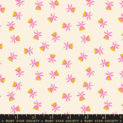 Mystic Fable- Sweetflower Florals in Neon Pink