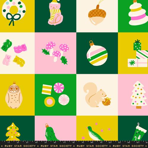 Merry Happy: Merry Happy Panel in Verdant