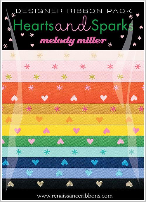Hearts & Sparks Ribbon Designer Pack