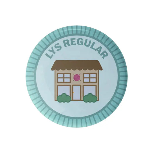 LYS Regular Knitting Merit Badge