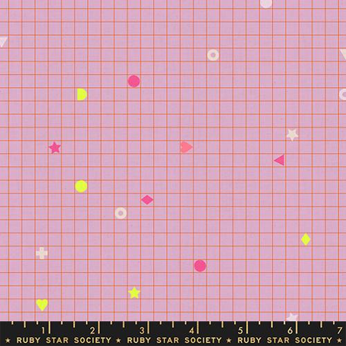 Lofi Linens: Power Grid in Wisteria