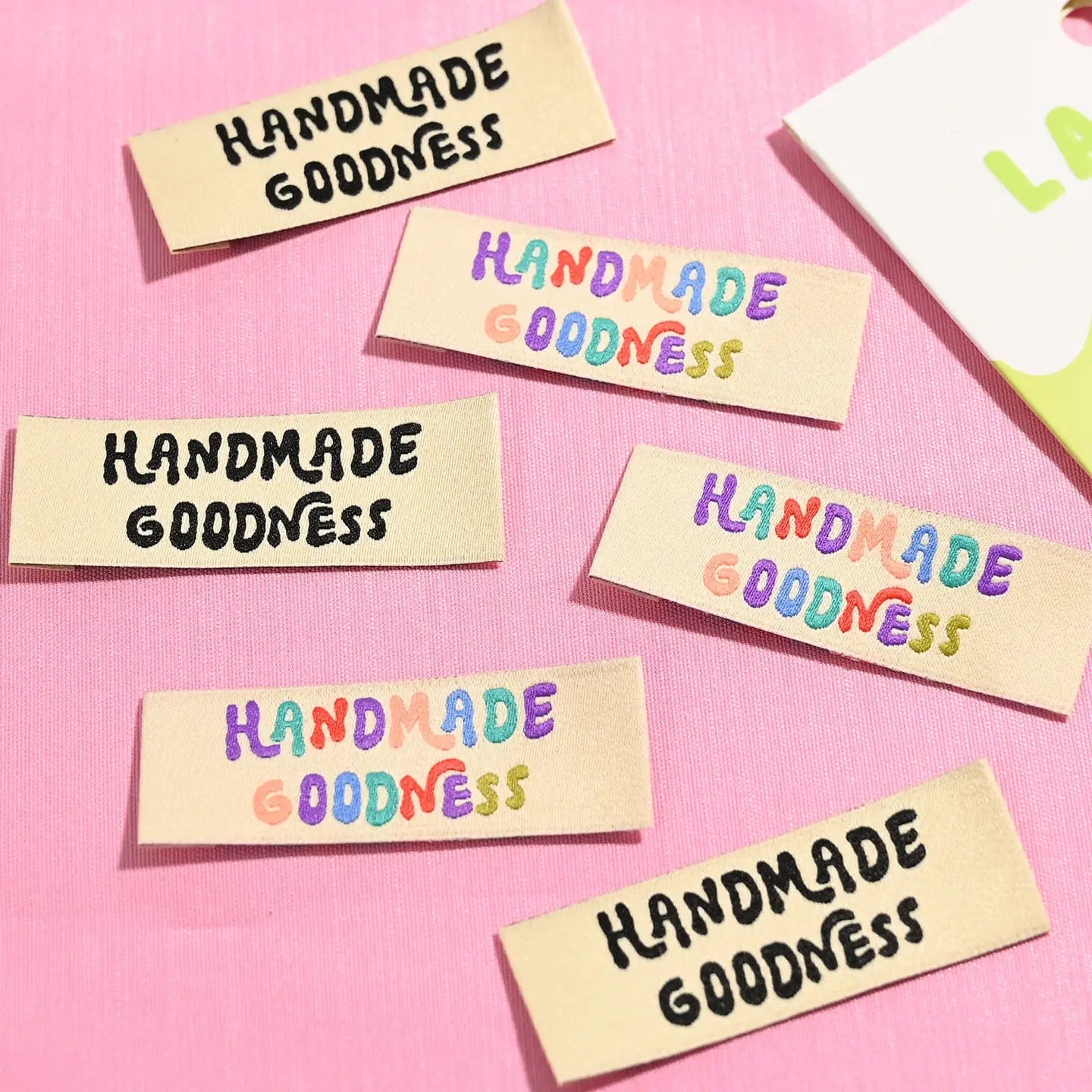 Handmade Goodness Woven Labels