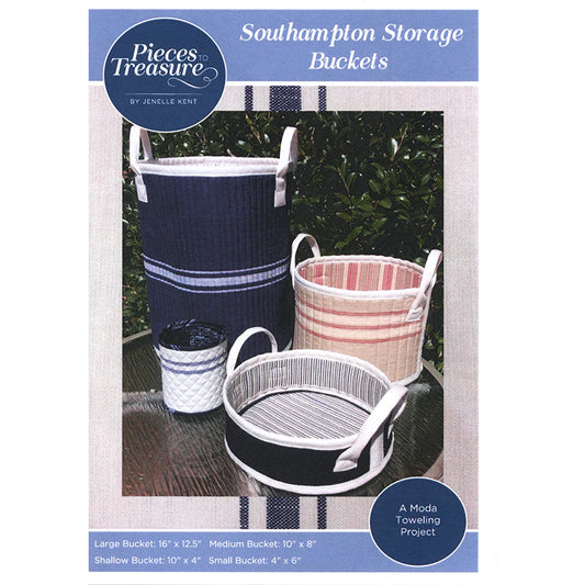 Pieces To Treasure: Southampton Storage Bucket Pattern
