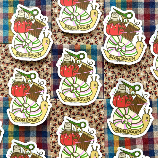 Cotton and Ochre Stickers