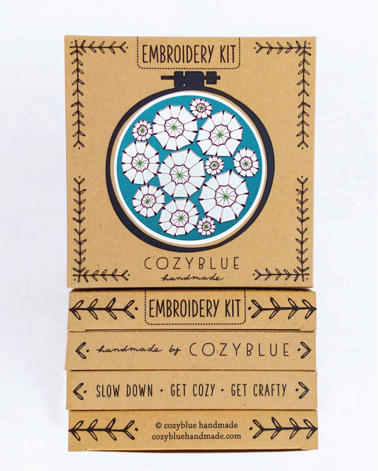 Mountain Laurel Embroidery Kit