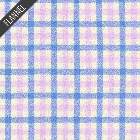 Junior Mammoth Flannel: Periwinkle