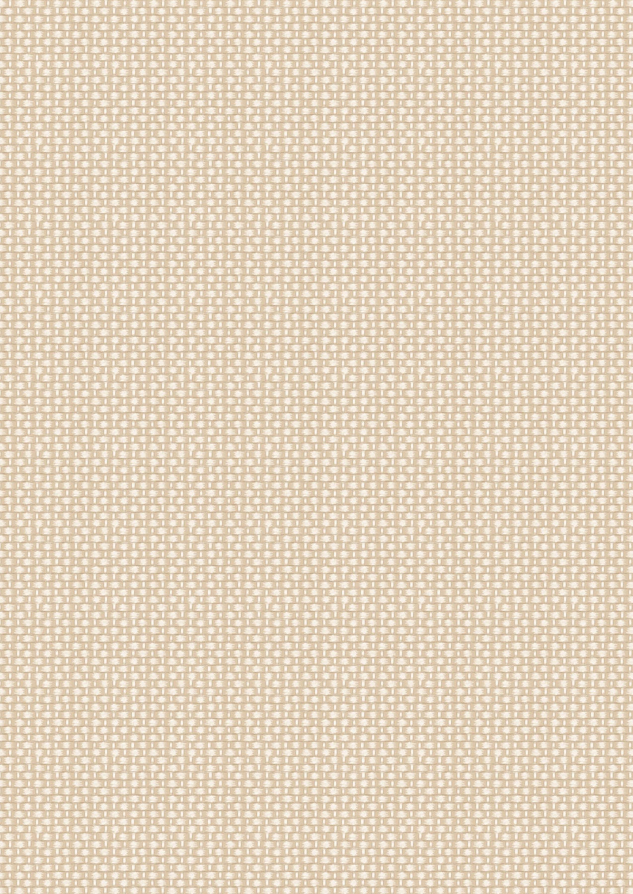 Teddy Bear's Picnic: Basket Weave in Cream
