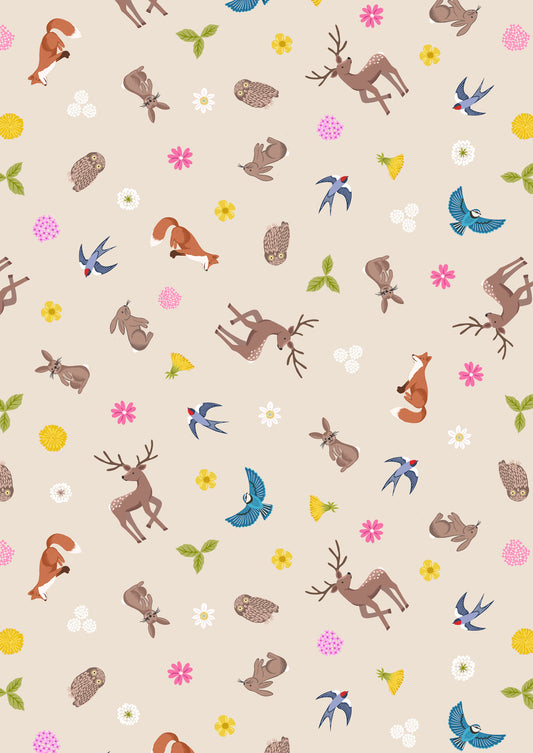 Clearbury Down: Clearbury Creatures in Dark Cream