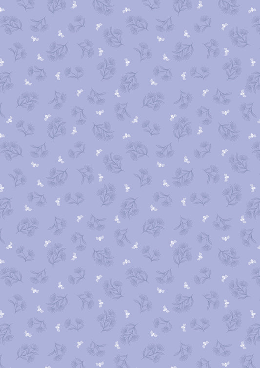 Honey Sweet: Tiny Floral Bee in Lilac