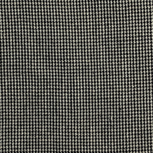 Diamond Textiles: American Vintage Tiny Houndstooth in Cream/Black