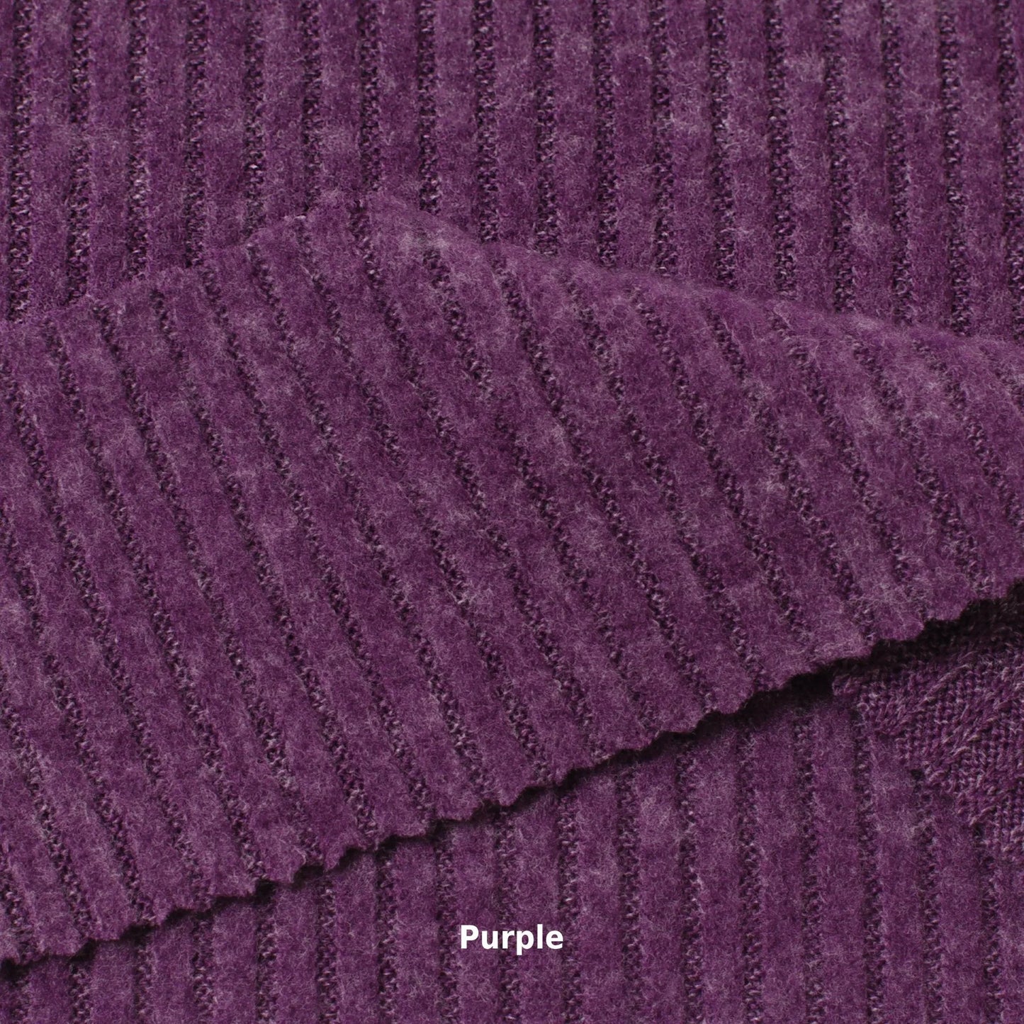 Andes Brushed Ribbed Knit Fabric