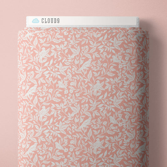 Garden Reverie: Aviary in Peach