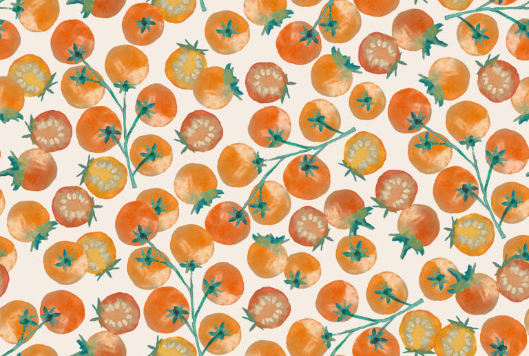 Vegetable Patch - Vine Tomatoes in Orange
