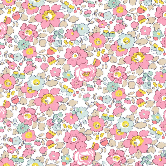 Liberty Tana Lawn - Betsy (Q - Pink & Blue)