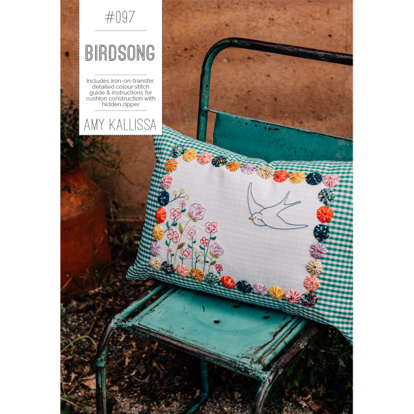 Birdsong Embroidery Pattern